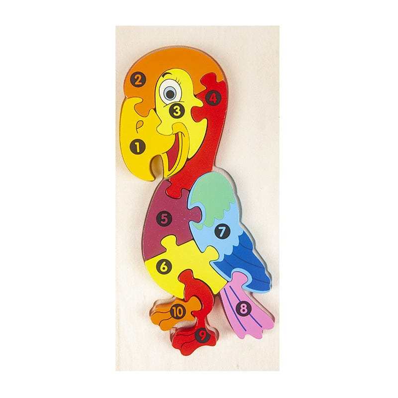 Montessori Wooden Puzzle for Toddlers Brain Teaser Board Early Education Toys