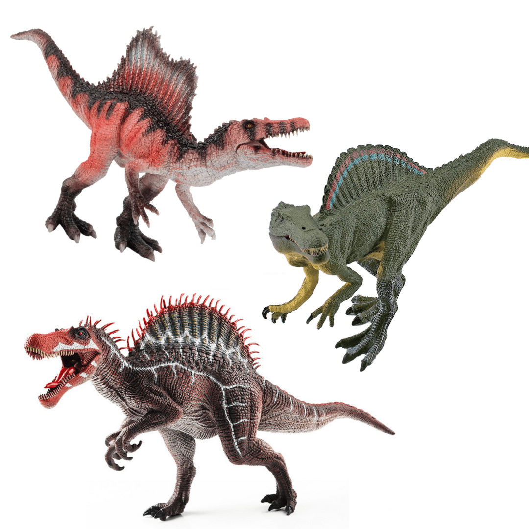 11" Realistic Spinosaurus Dinosaur Solid Action Figure Model Toy Decor