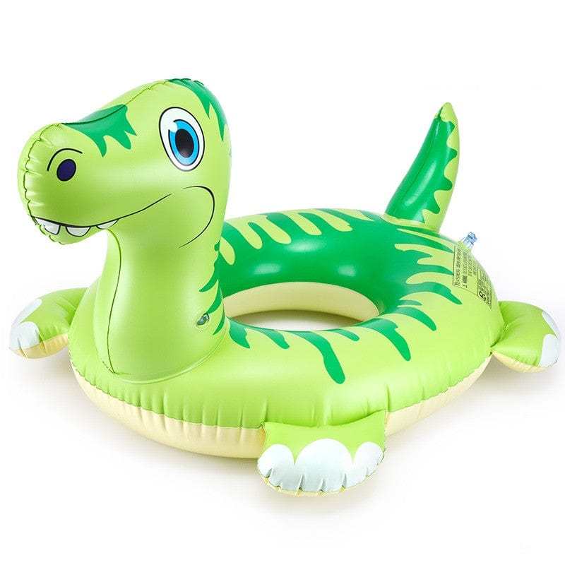 Inflatable Dinosaur Pool Float for Kids Fun Summer T Rex Pool Toys Green T Rex