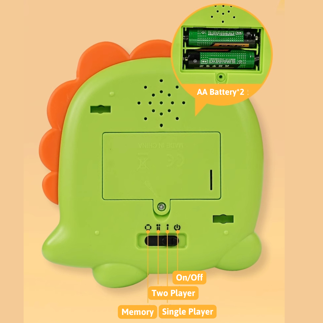 Tic Tac Toe Dinosaur Electronic Game Toy Board