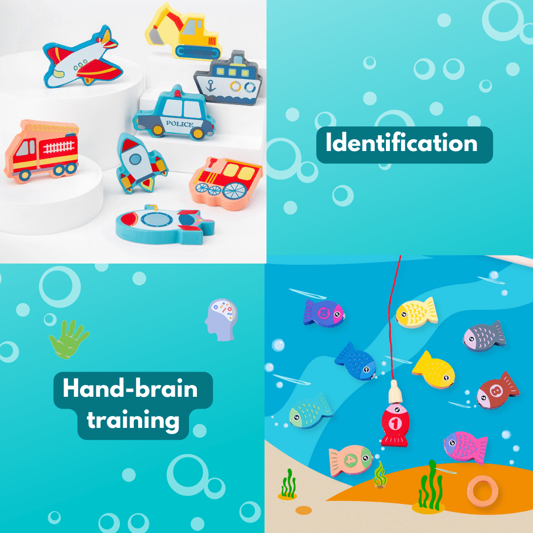 Wooden Number Alphabet Blocks Stacking Counting Educational Learning Toys for Preschool Toddlers 1 Set