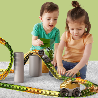 Dinosaur Anti-gravity Rail Track Toy Set