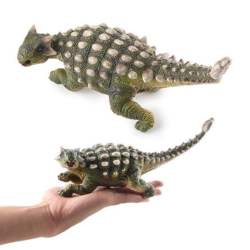 10‘’ Realistic Ankylosaurus Dinosaur Solid Figure Model Toy Decor
