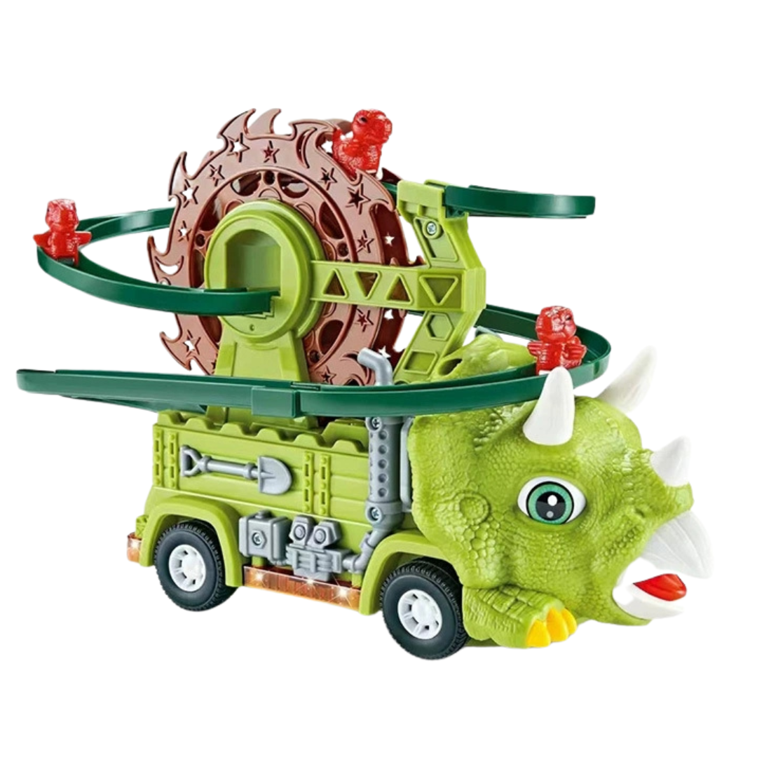 Dinosaur Ferris Wheel Track Truck Car with Light