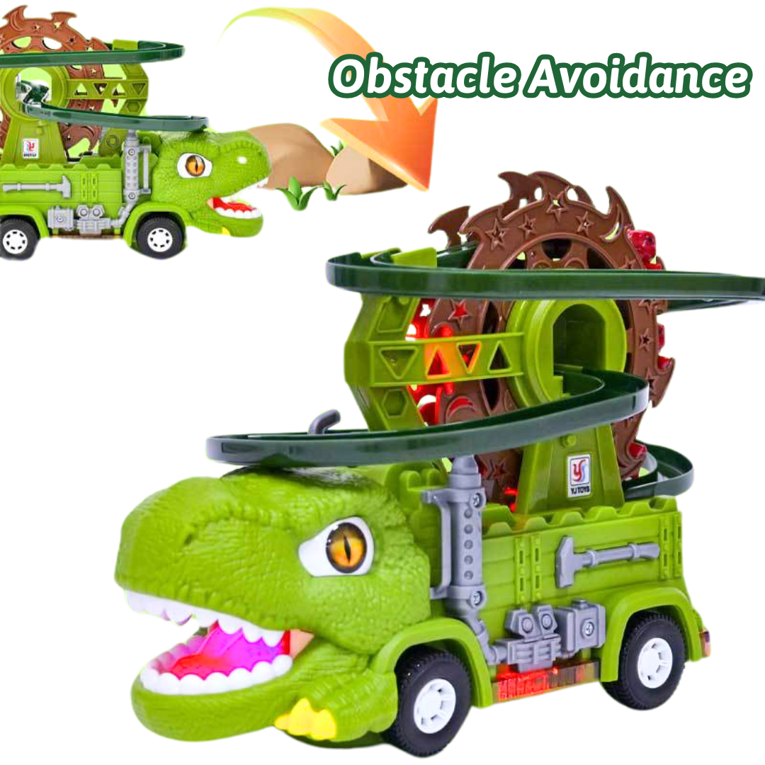 Dinosaur Ferris Wheel Track Truck Car with Light