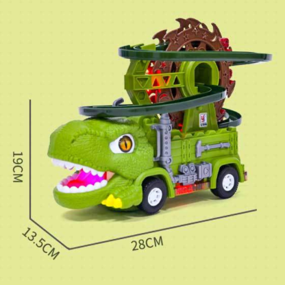 Dinosaur Ferris Wheel Track Truck Car with Light