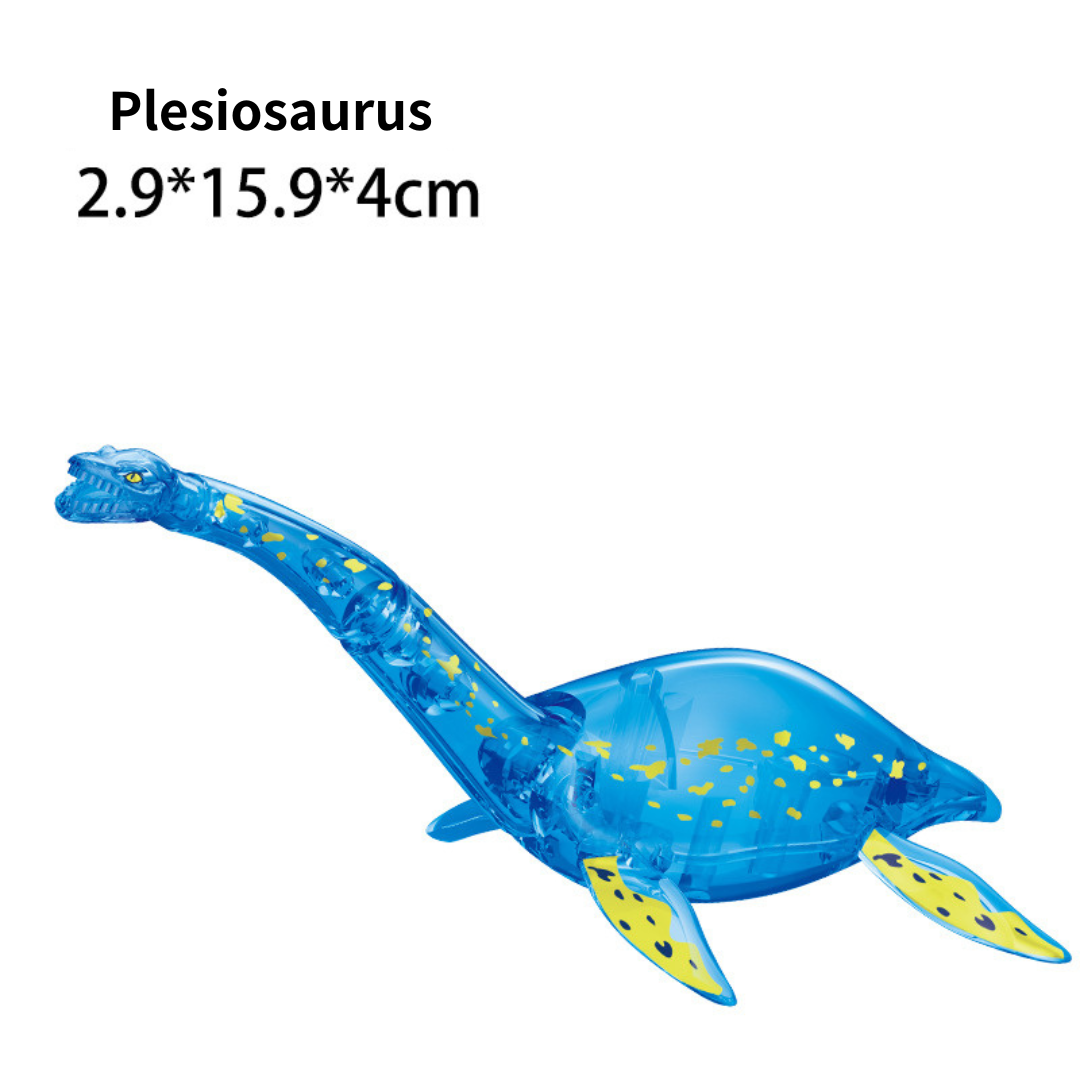 5" Mini Dinosaur Jurassic Theme DIY Action Figures Building Blocks Toy Playsets