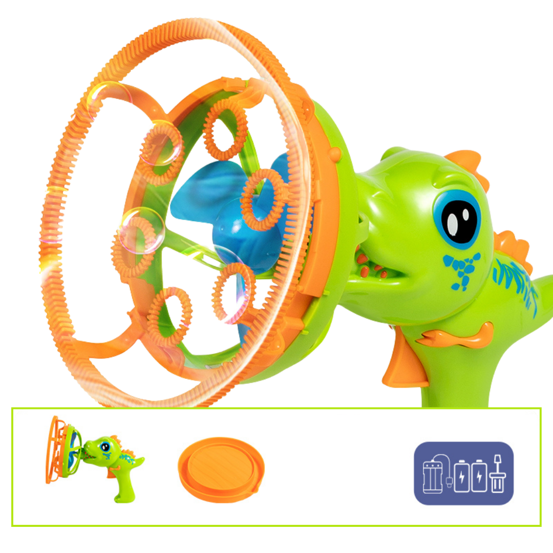 Dinosaur Bubble Blower Toy