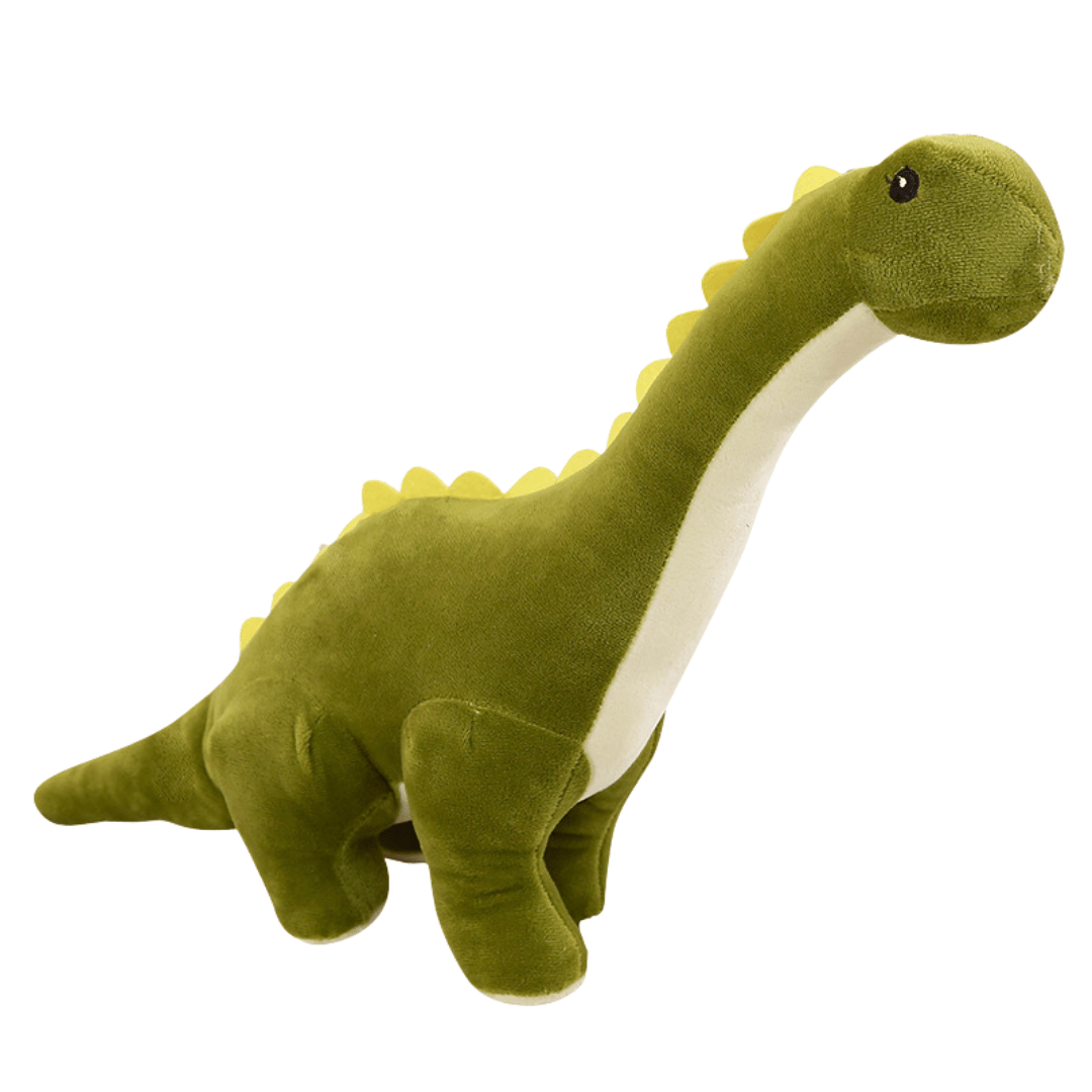 Soft Cute Dinosaur Diplodocus Stuffed Animal Cushion Plush Toy for Kids Green