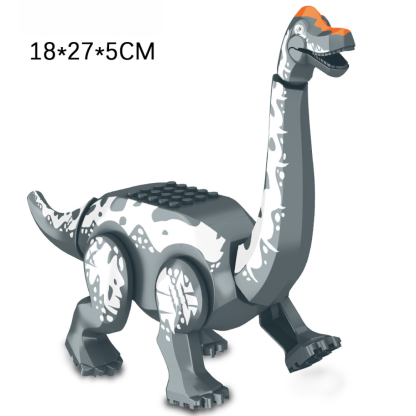 12" Dinosaur Jurassic Theme DIY Action Figures Building Blocks Toy Playsets