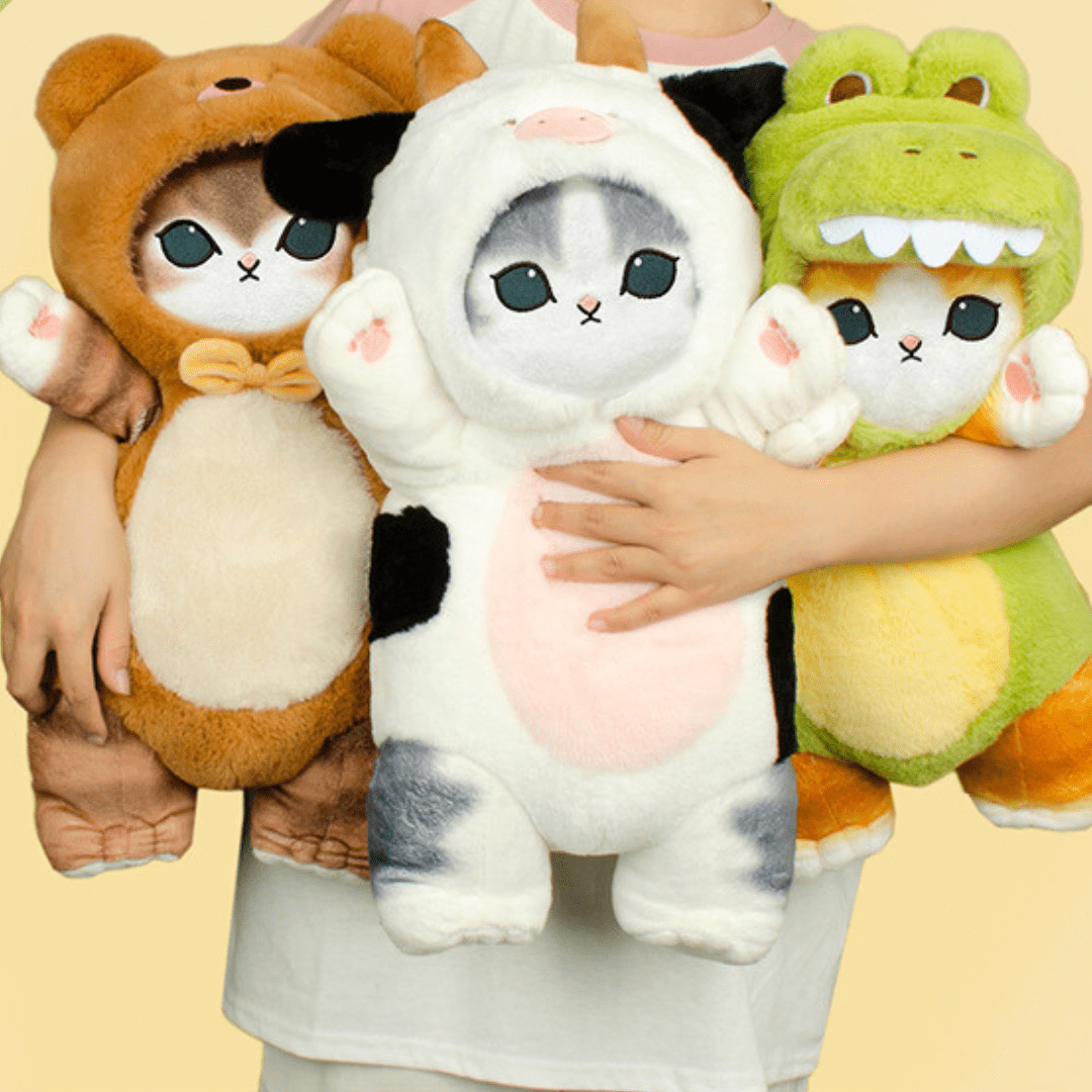 Cross-dressing Cat Plush Stuffed Animal