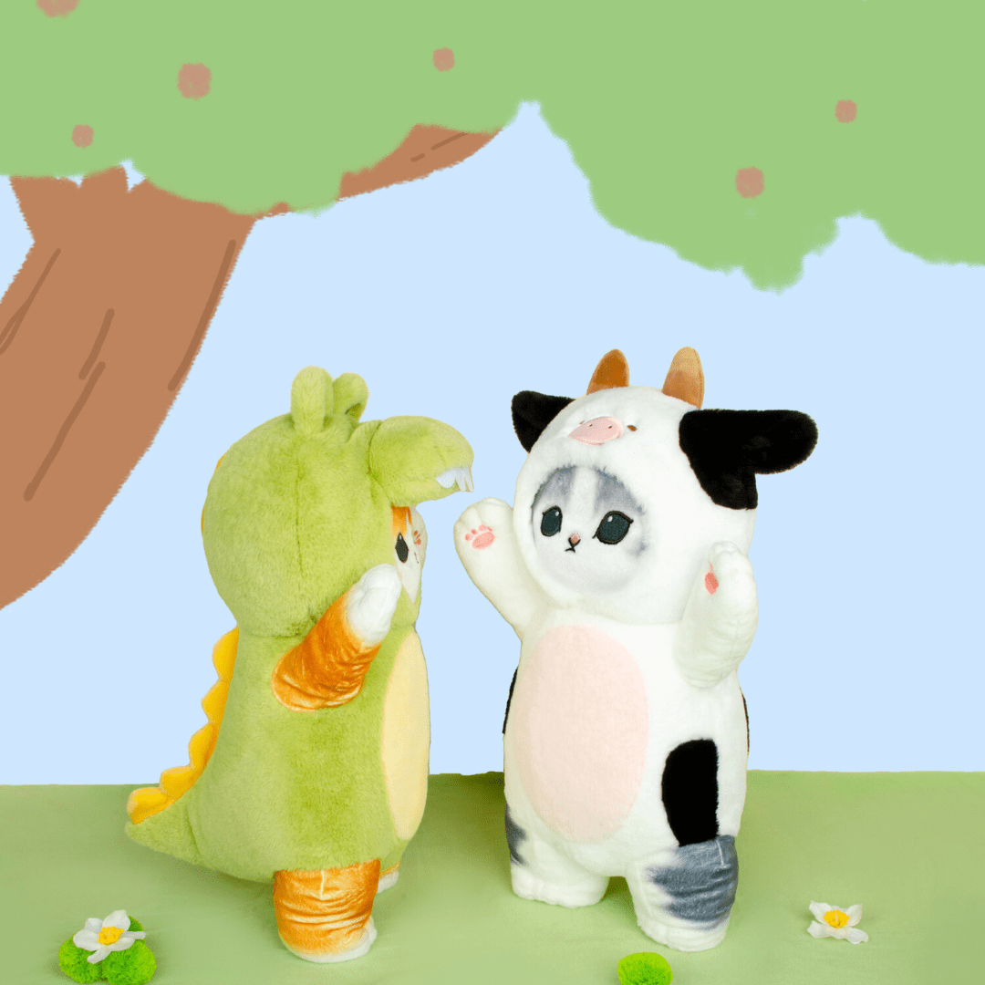 Cross-dressing Cat Plush Stuffed Animal