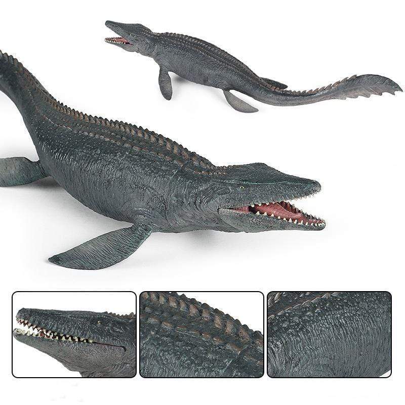 15‘’ Realistic Mosasaurus Dinosaur Solid Action Figure Model Toy Decor