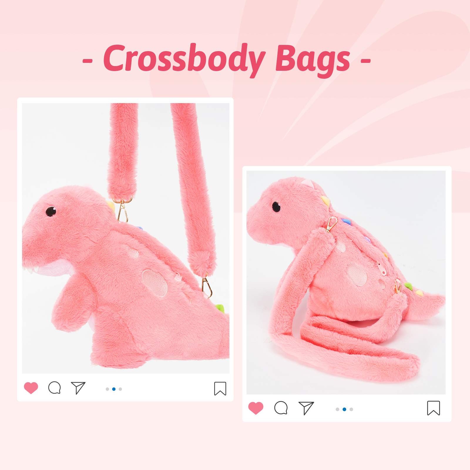 Dinosaur Plush Stuffed Animal with 4 Baby Dinosaur