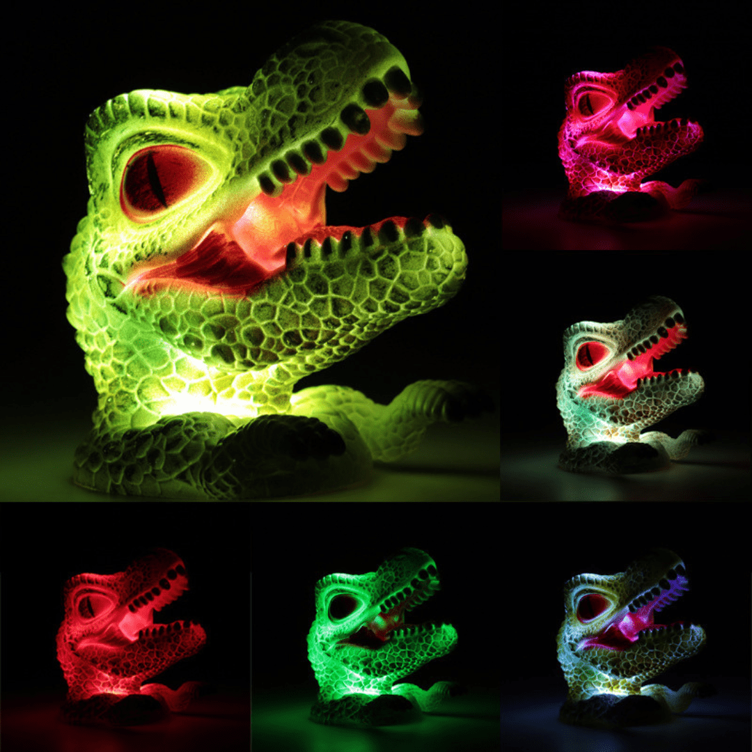 Wall Mounted Jurassic Dinosaur Night Light 7 Colors