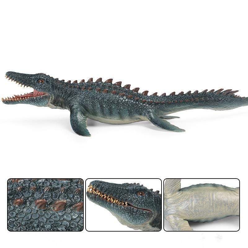 15‘’ Realistic Mosasaurus Dinosaur Solid Action Figure Model Toy Decor