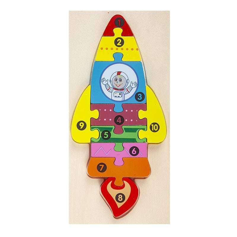 Montessori Wooden Puzzle for Toddlers Brain Teaser Board Early Education Toys