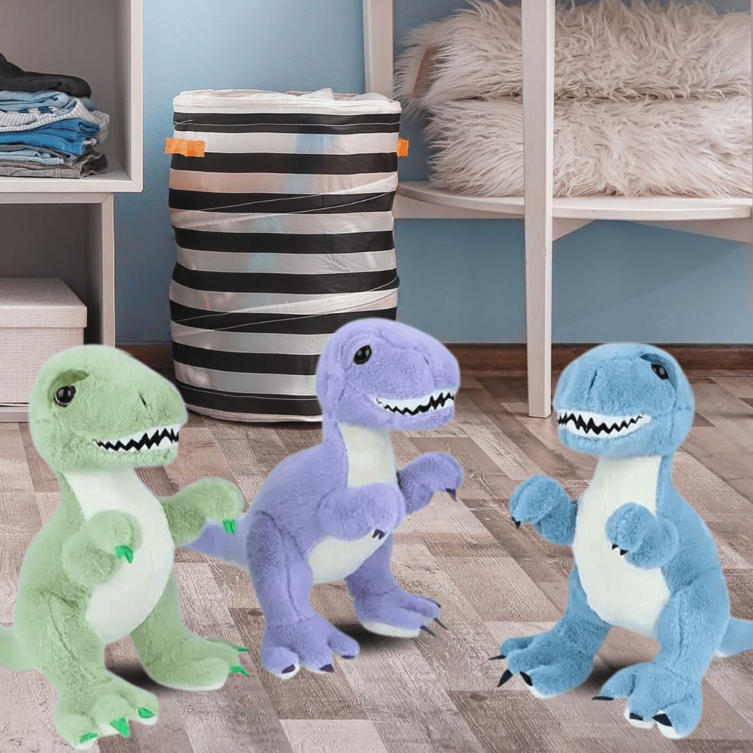 Personalized TRex Dinosaur Plush Stuffed Animal 11 Inch