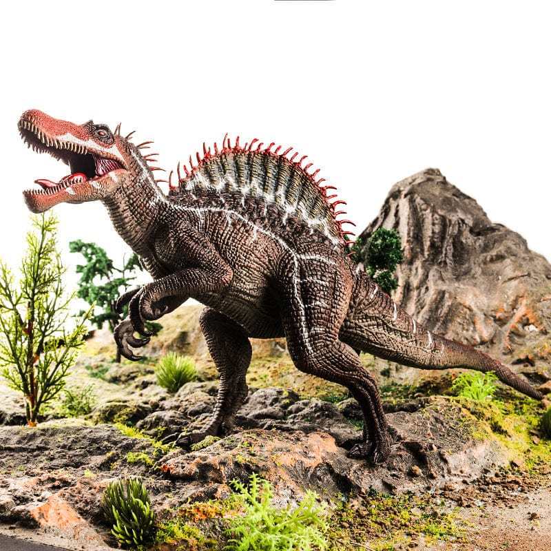 14" Realistic Spinosaurus Dinosaur Solid Action Figure Model Toy Decor Spinosaurus