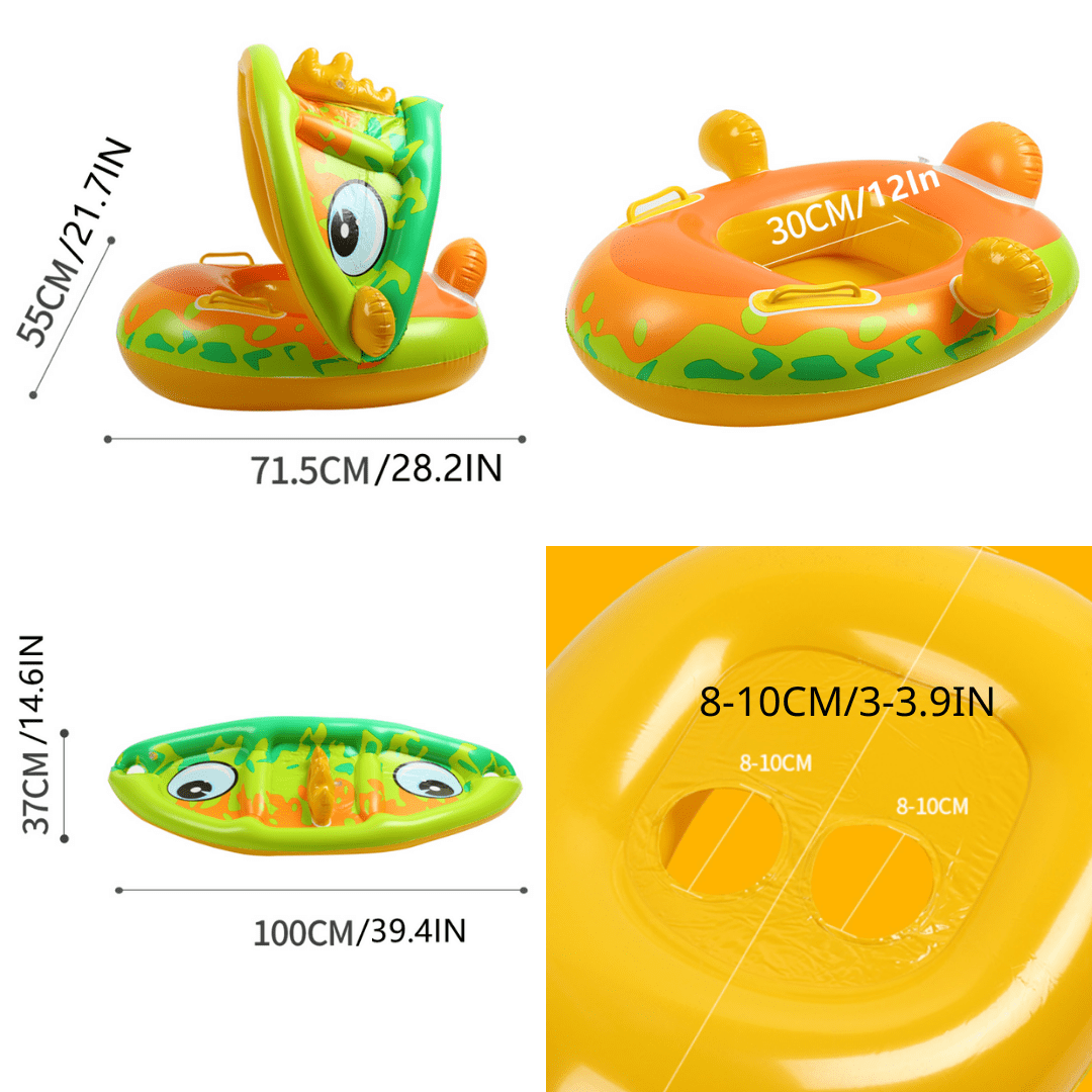 Inflatable Dinosaur Pool Float for Kids Fun Summer T Rex Pool Toys