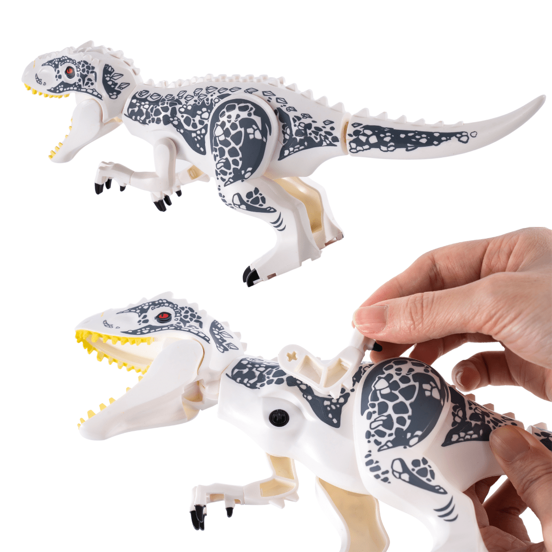12‘’ Dinosaur Jurassic Theme DIY Action Figures Building Blocks Toy Playsets