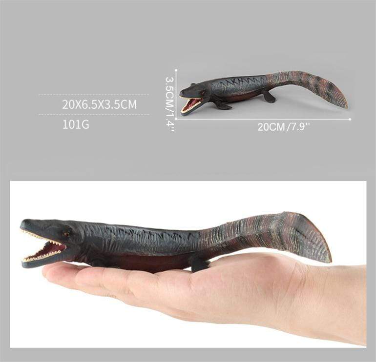 8‘’ Realistic Tylosaurus Dinosaur Solid Figure Model Toy Decor