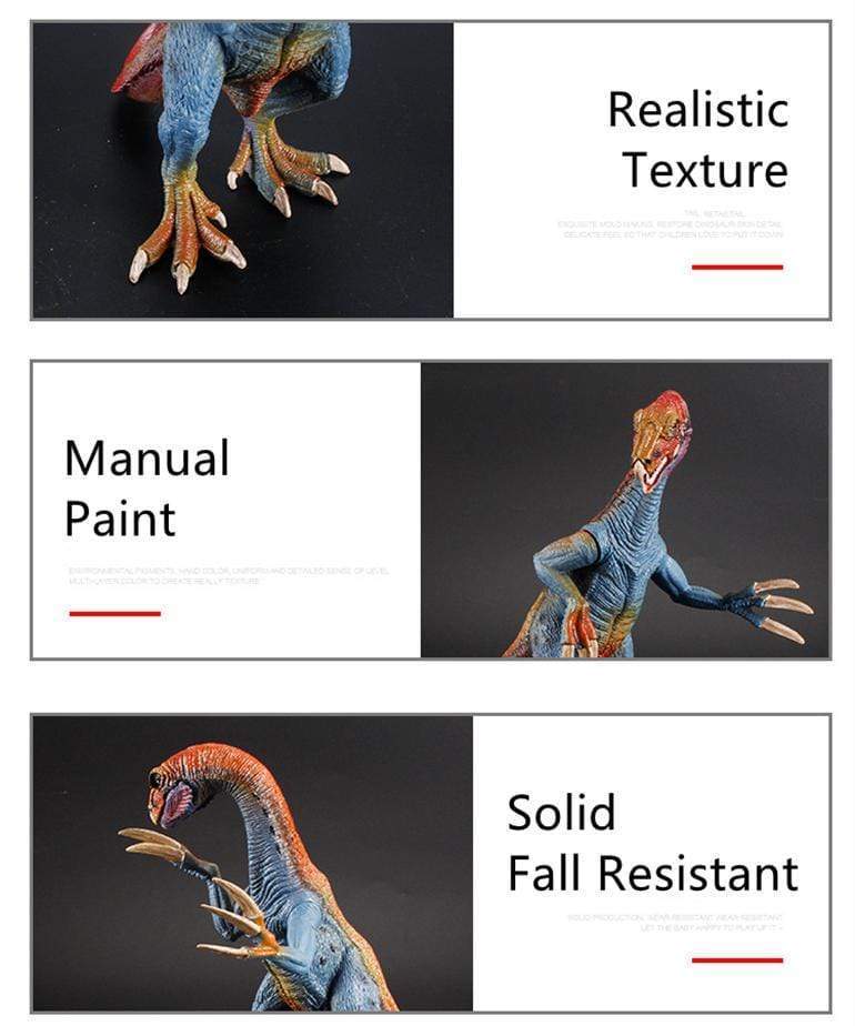 11‘’ Realistic Therizinosaurus Dinosaur Solid Action Figure Model Toy Decor