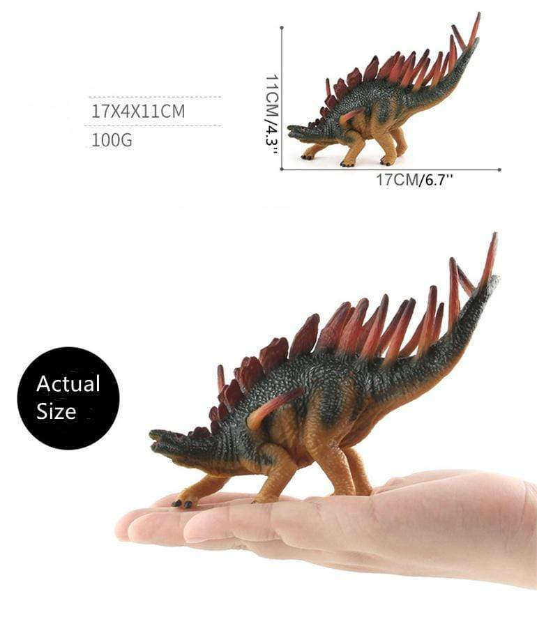 7‘’ Realistic Kentrosaurus Dinosaur Solid Figure Model Toy Decor