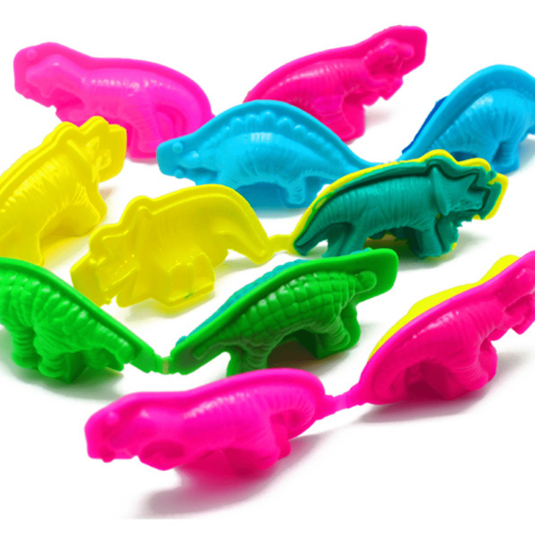 14 Pcs Dinosaur Play Dough Tools Plastic Molds Kits Dinosaur Mold Kit