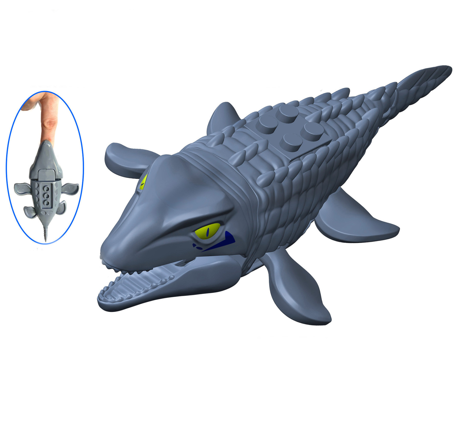 5" Mini Dinosaur Jurassic Theme DIY Action Figures Building Blocks Toy Playsets