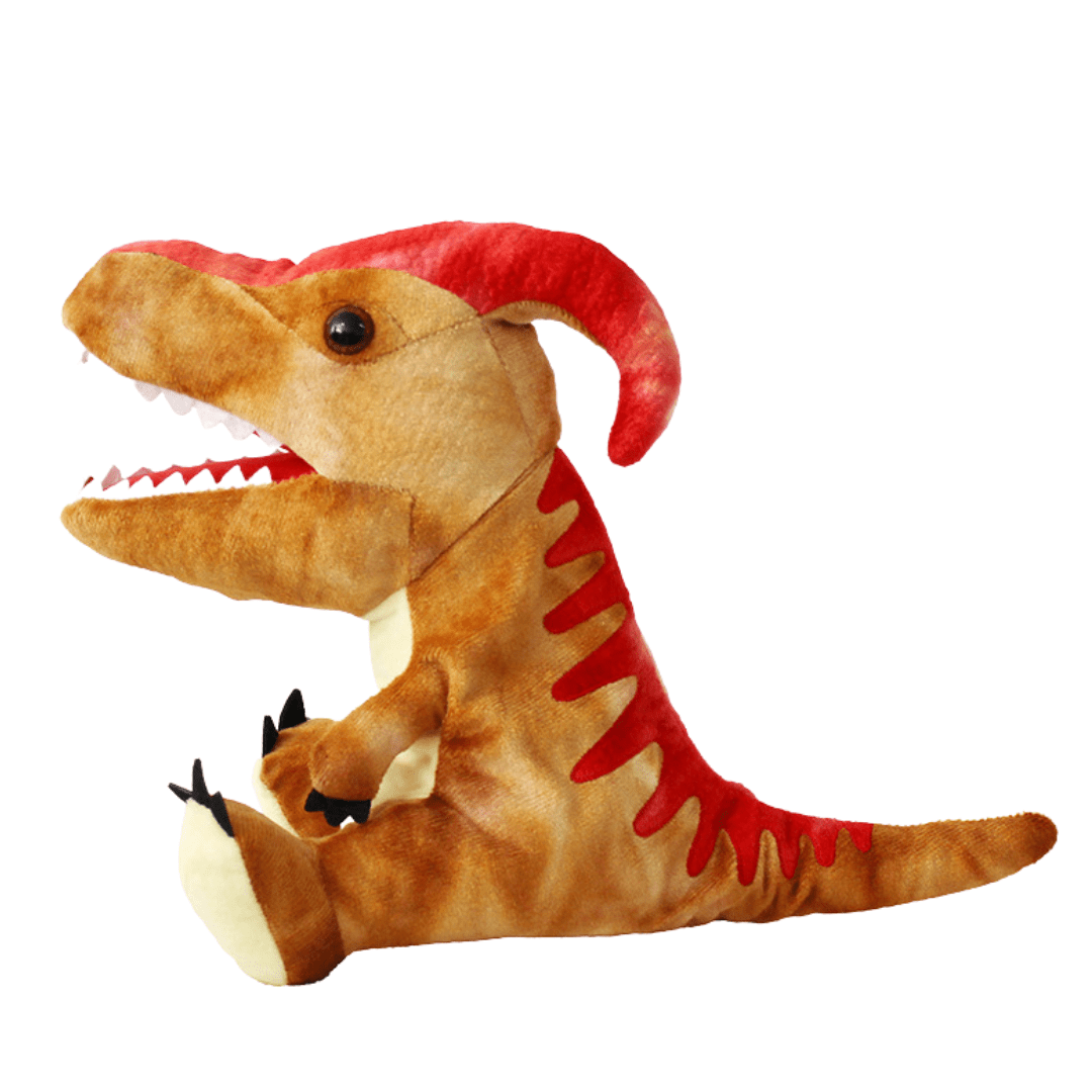 Name Personalized Adorable Plush Dinosaur Hand Puppet Interactive Cosplay Role Play Game Toy