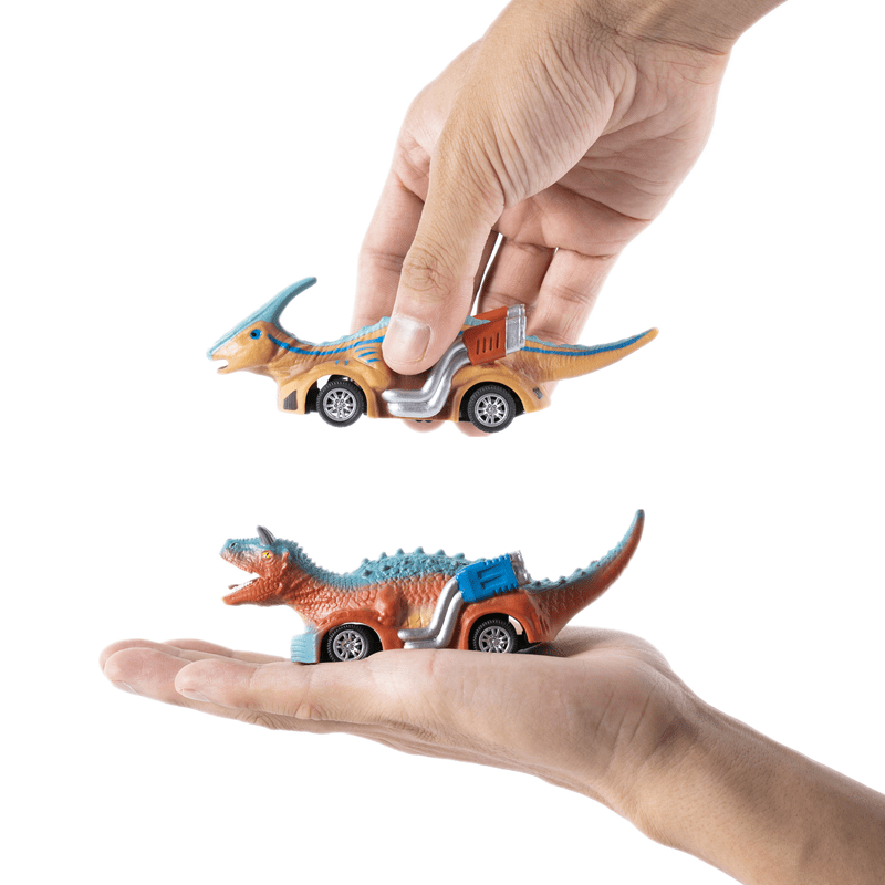 Mini Dinosaur Toy Pull Back Cars Dino Toy Cars for Boys Girls 3-6 Years Old