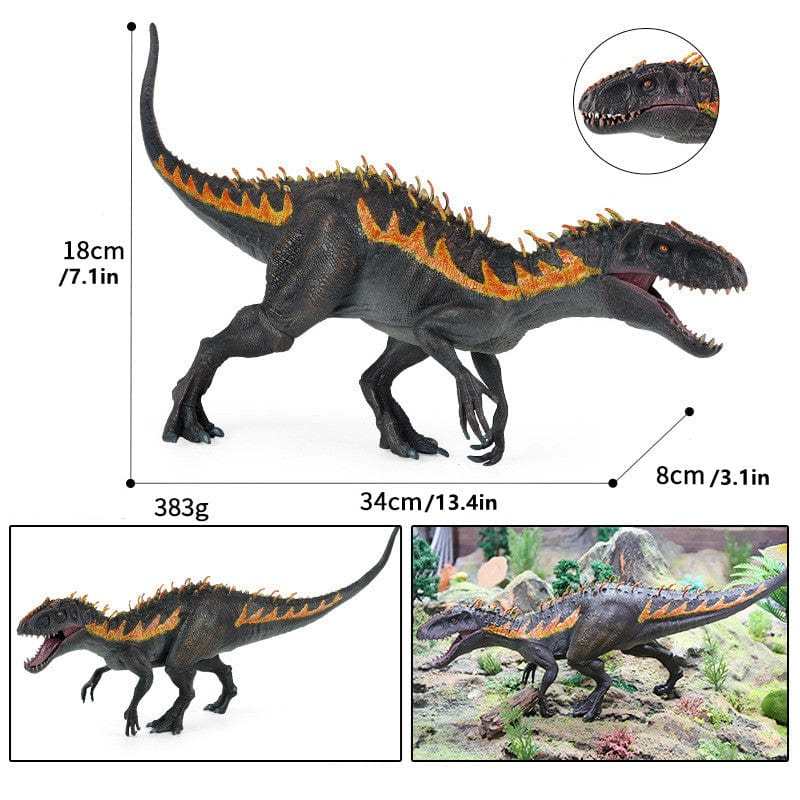 13" Realistic Dinosaur Indominus Rex Solid Action Figure Model Toy