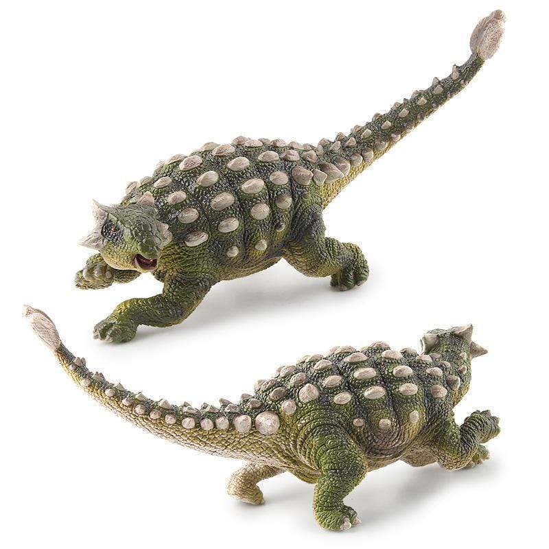 10‘’ Realistic Ankylosaurus Dinosaur Solid Figure Model Toy Decor
