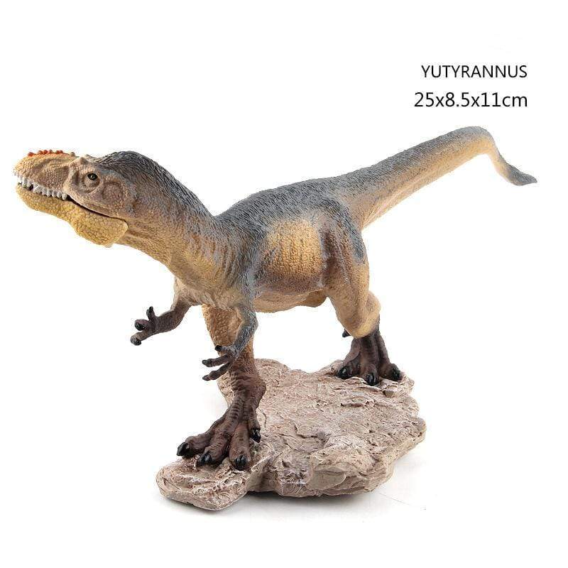 10‘’ Realistic Yutyrannus Dinosaur Solid Figure Model Toy Decor