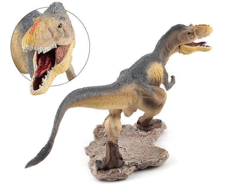 10‘’ Realistic Yutyrannus Dinosaur Solid Figure Model Toy Decor