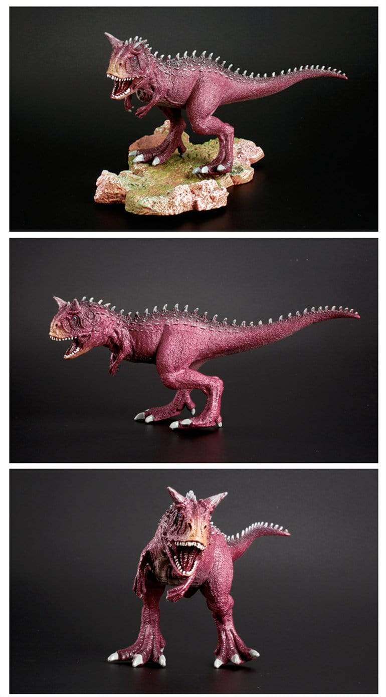11‘’ Realistic Carnotaurus Dinosaur Solid Figure Model Toy Decor