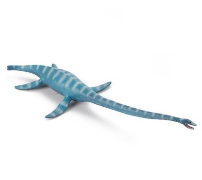 11‘’ Realistic Sea Ocean Dinosaur Solid Action Figure Model Toy Decor Thalassomedon Blue 102g