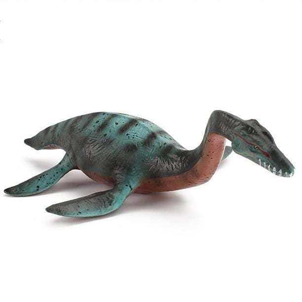 11‘’ Realistic Sea Ocean Dinosaur Solid Action Figure Model Toy Decor Thalassomedon Green 160g