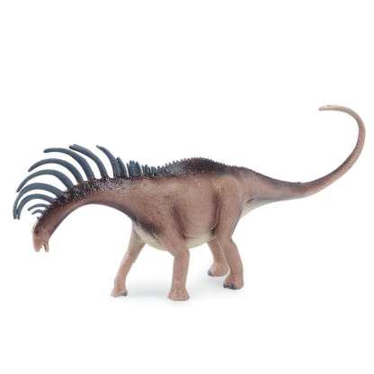12‘’ Realistic Bajadasaurus Dinosaur Solid Figure Model Toy Decor Brown