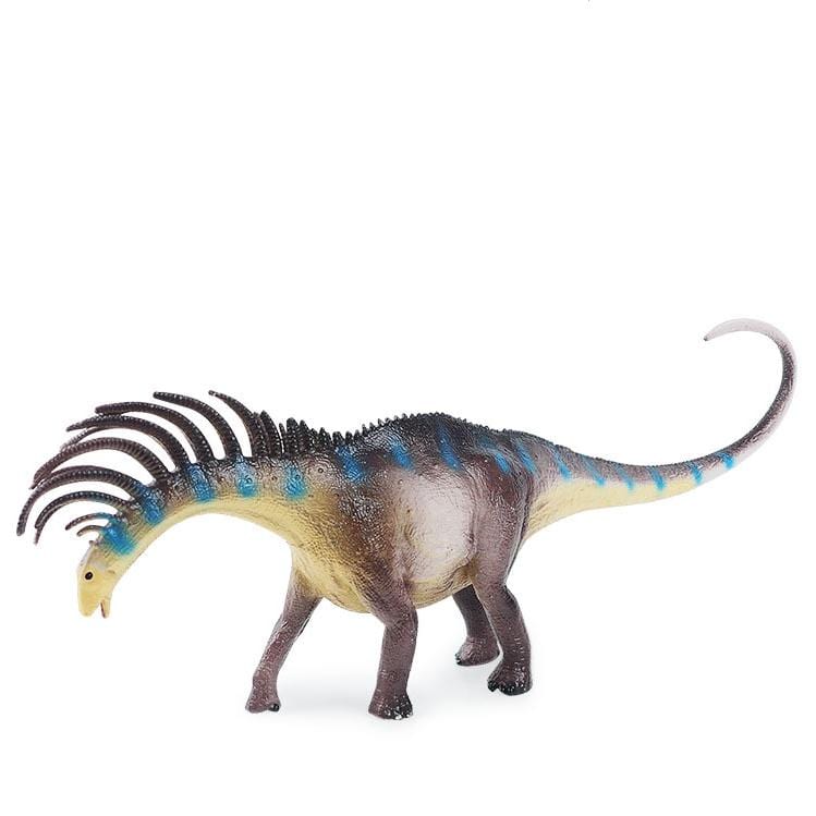 12‘’ Realistic Bajadasaurus Dinosaur Solid Figure Model Toy Decor Yellow