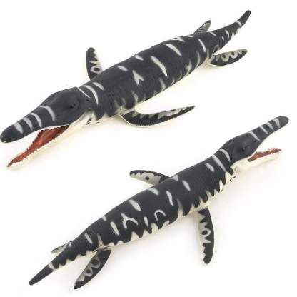 12‘’ Realistic Liopleurodon Dinosaur Solid Figure Model Toy Decor
