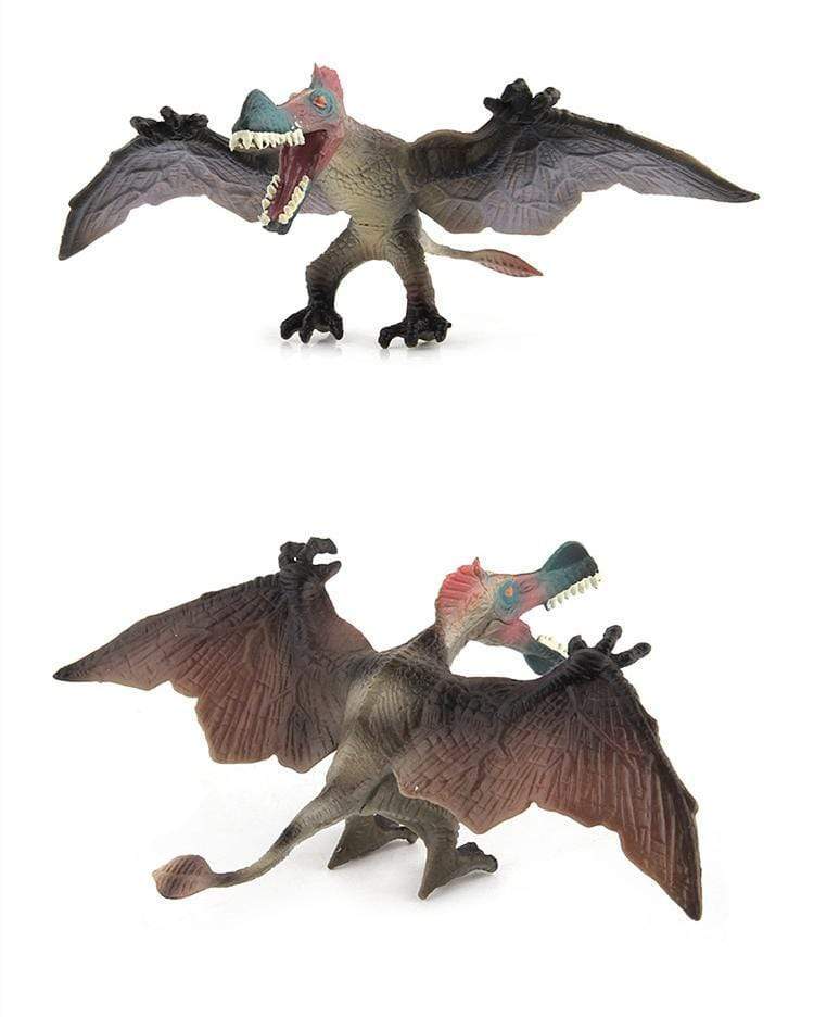 13‘’ Realistic Pterosaur Dinosaur Solid Figure Model Toy Decor with Movable Jaw