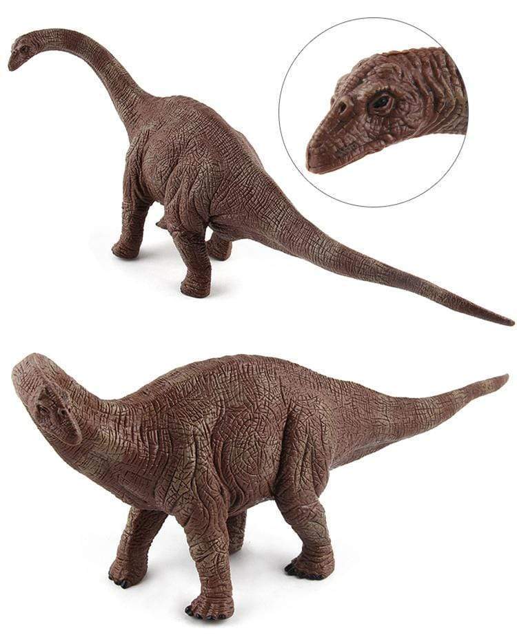 14‘’ Realistic Brontosaurus Dinosaur Solid Figure Model Toy Decor