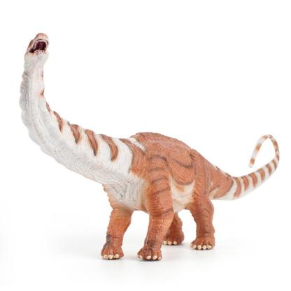 14‘’ Realistic Brontosaurus Dinosaur Solid Figure Model Toy Decor White