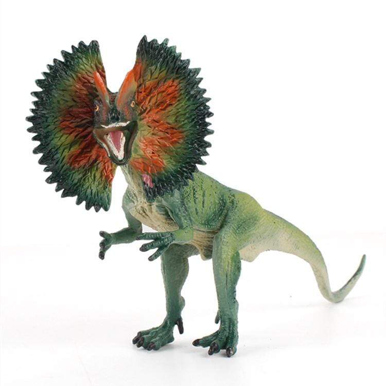 7'' Realistic Dinosaur Dilophosaurus Solid Figure Model Toy