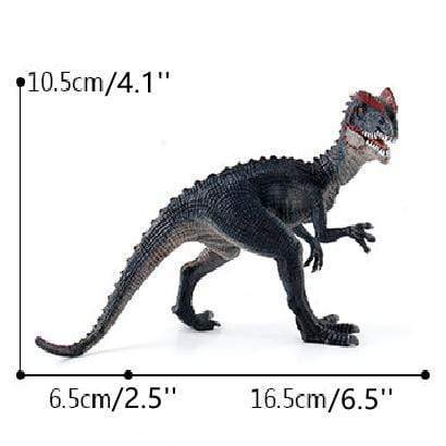 7'' Realistic Dinosaur Dilophosaurus Solid Figure Model Toy