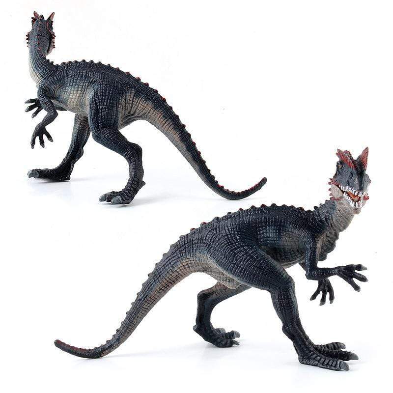 7'' Realistic Dinosaur Dilophosaurus Solid Figure Model Toy