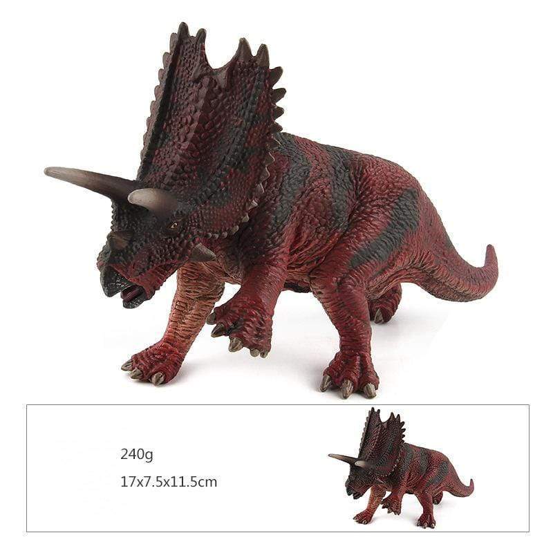 7‘’ Realistic Pentaceratops Dinosaur Solid Figure Model Toy Decor