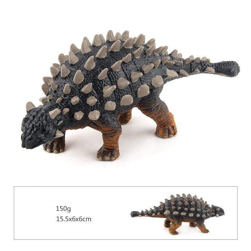 7‘’ Realistic Saichania Dinosaur Solid Figure Model Toy Decor